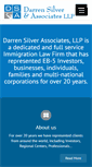 Mobile Screenshot of darrensilver.com